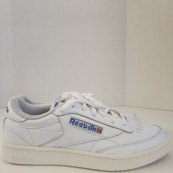 Reebok Unisex-Adult Club C 85 Vintage,FTWWHT/Chalk/VECBLU, Men\'s 9 main image 4